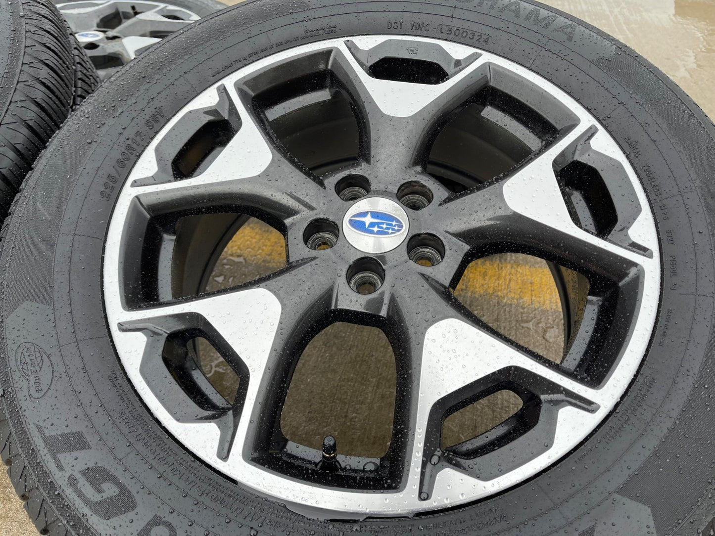 17" Subaru XV Crosstrek OEM 68855 wheels rims tires 2022 2023 2024 2025 2026