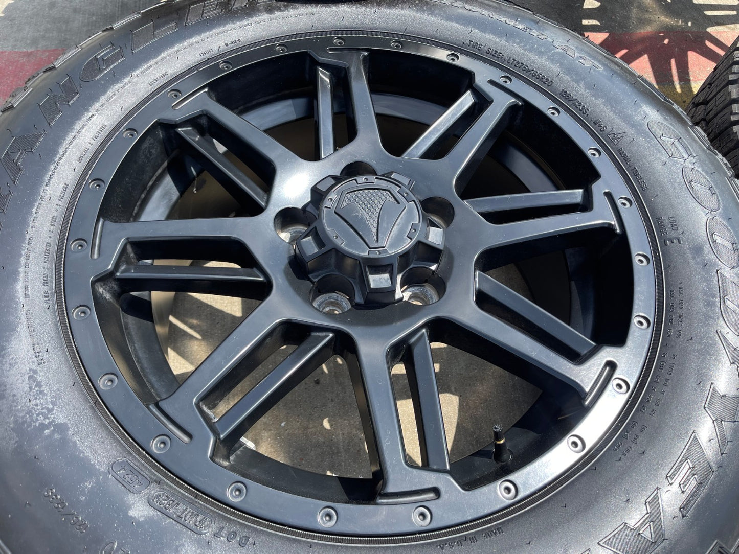 20" Toyota Tundra TSS TRD T Force OEM wheels rims 5x150 tires GOODYEAR A/T