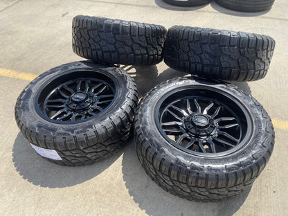 20" 20x10 Impact Off-Road 827 Silverado Ford F-150 RAM wheels rims 6x139 6x135