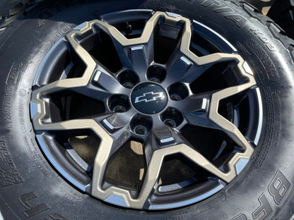 17" Chevy Silverado ZR2 OEM 95751 Beadlock wheels rims Colorado Sierra NEW