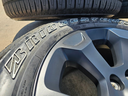 20" Dodge Ram 1500 OEM Laramie Black 2462 2680 wheels rims 2026 2027 SET NEW