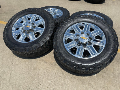 20" Chevy Silverado High Country LTZ 2500 3500 OEM 14124 wheels rims BFG KO3 A/T