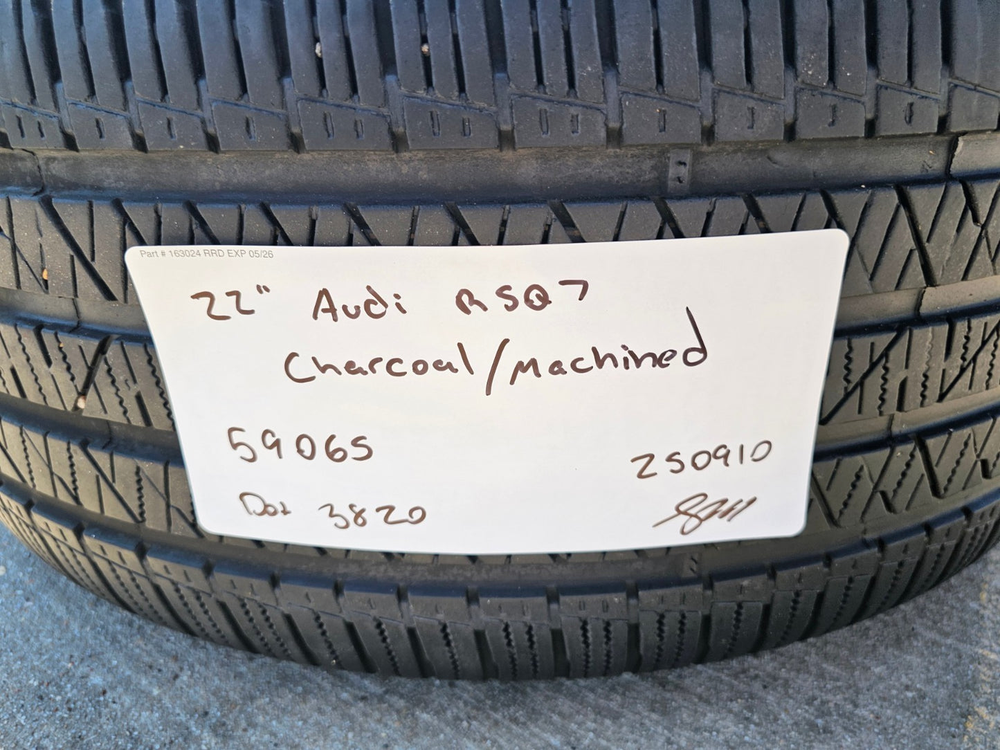 22" Audi RSQ7 OEM wheel rim SQ7 Q7 SQ8 Q8 RSQ8 59065 2021 2022 2023 2024 2025