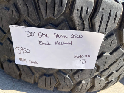20" GMC Sierra AT4 2500 3500 OEM wheels rims 5950 Silverado KENDA 35" SET