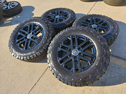 18" Toyota Tundra Sequoia TRD OEM 75281 wheels rims LX600 2025 2026 NEW BFG KO2