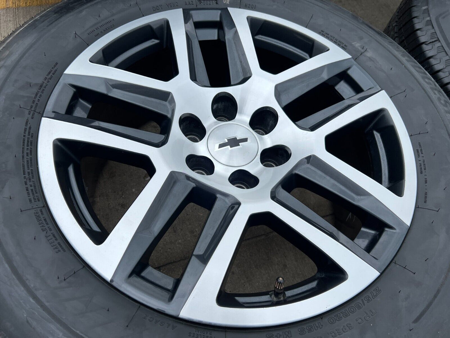20" Chevy Silverado Tahoe ZR2 GMC OEM 5913 wheels rims tires