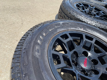 17" Toyota 4Runner Tacoma OEM wheels rims black 170302 TRD FJ BRIDGESTONE NEW
