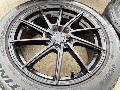 18" Liquid Metal Shadow wheels rims Mustang Accord Camry 5x114.3 5x4.5 tires