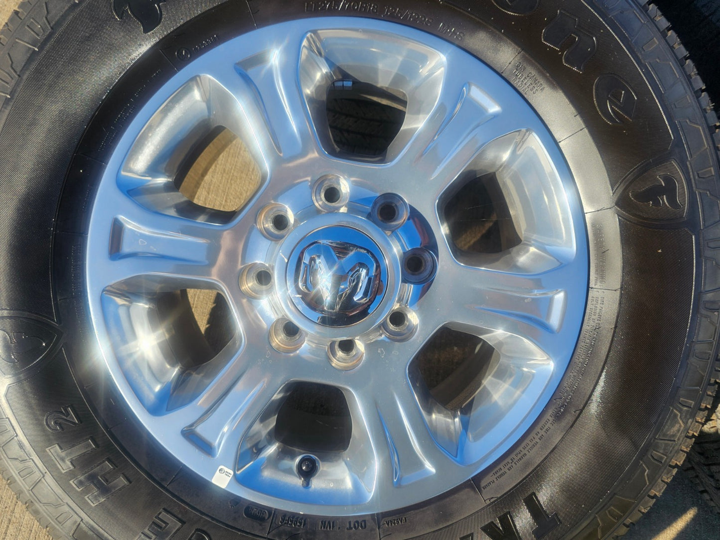 18" Ram 2500 3500 Laramie Power Wagon OEM wheels rims 2692 FITS 1999-2027