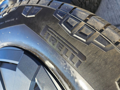 (1) 20" Tesla Cyber Truck OEM black wheelsrim tire 2024 2025 Cybertruck NEW