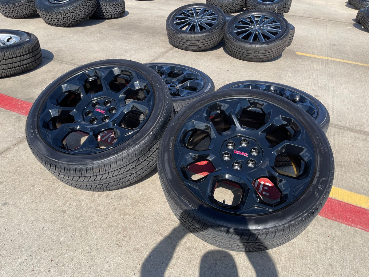 24" Chevy GMC Yukon Sierra Tahoe Cadillac Escalade V OEM wheels rims SET NEW