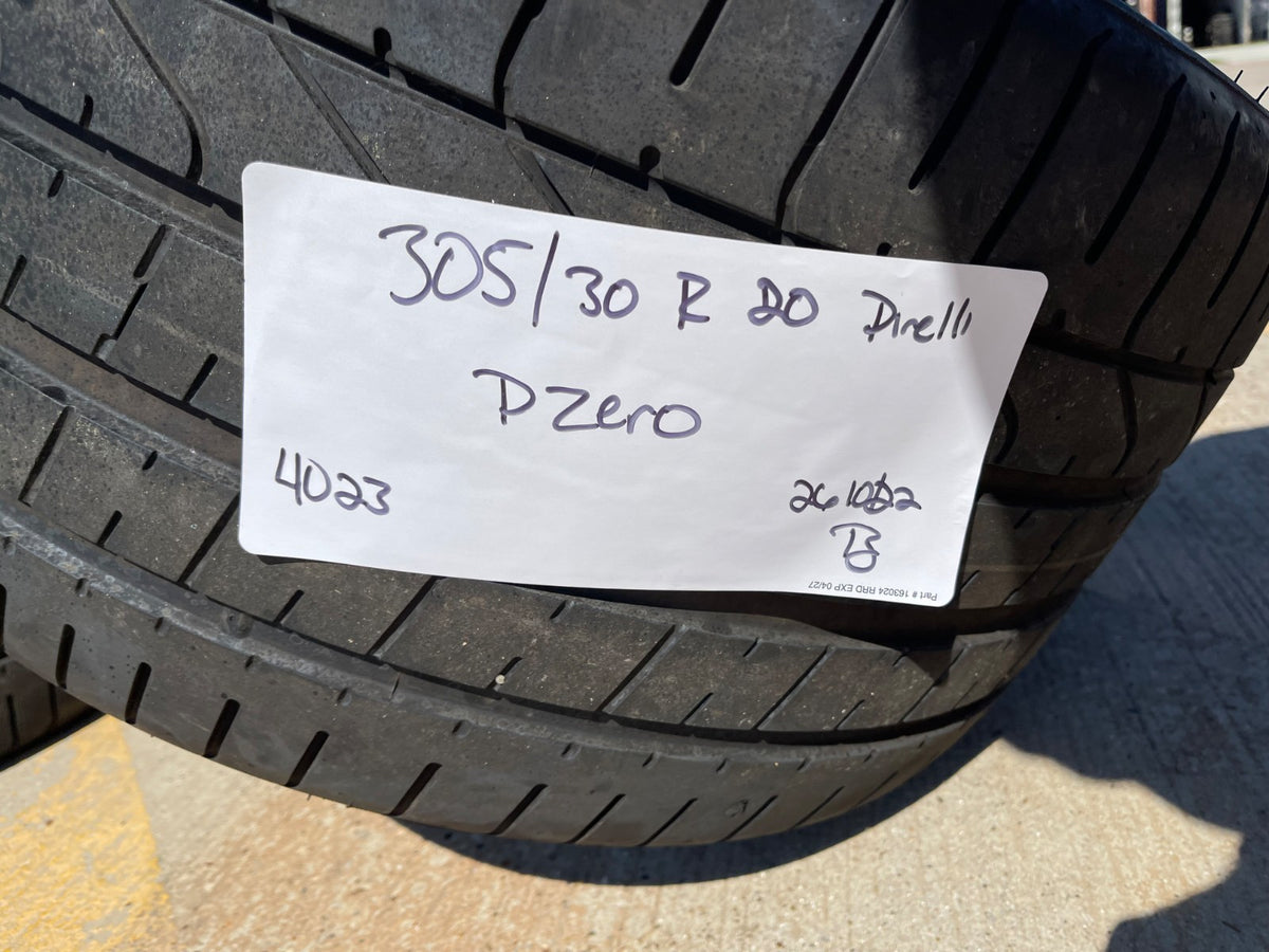 (1) 305/30/20 Pirelli P Zero tire 103Y M+S 305/30R20 tire Porsche 911 Carrera