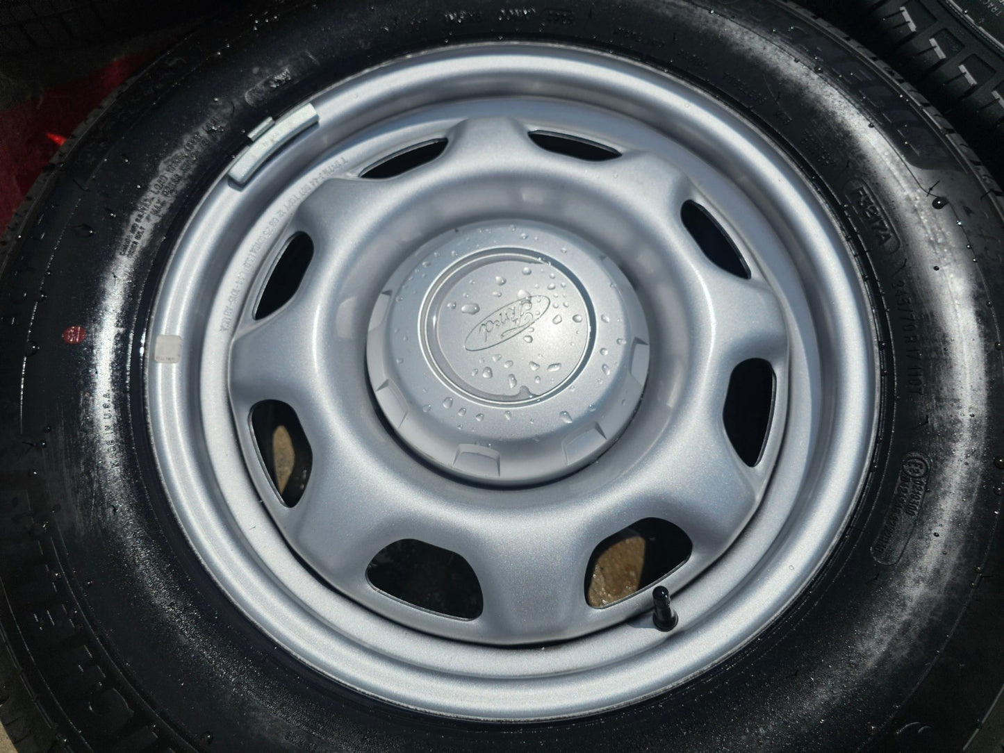 17" Ford F-150 OEM rims wheels 3857 steel 2025 2026 2027 MICHELIN SET NEW