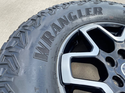 18" Ford Bronco wheel rim 95213 10389 Ranger spare GOODYEAR TERRITROY AT 35"