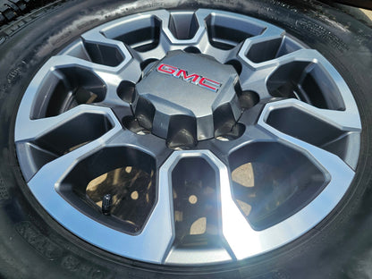 18" GMC Sierra AT4X Chevy Silverado 2500 3500 OEM wheels rims SET RIM# 5949 NEW