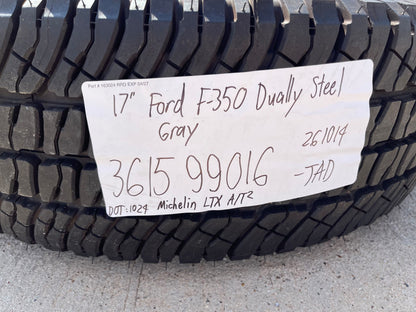 17" Ford F-350 Dually OEM 3615 99016 rim wheel 2023 2024 2025 2026 2027 NEW