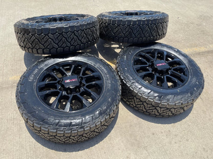 20" GMC AT4 Chevy Silverado Trail Boss 2500 87847207 OEM wheels rims NEW NITTO