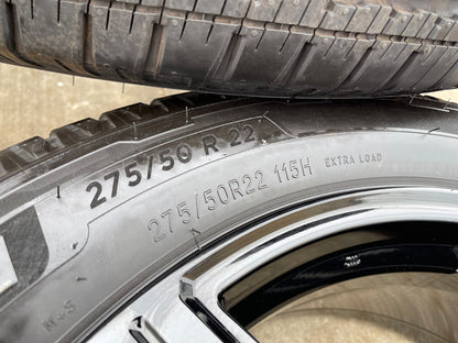 22" Toyota Tundra Sequoia OEM wheels rims 75282 Land Cruiser GX550 MICHELIN NEW