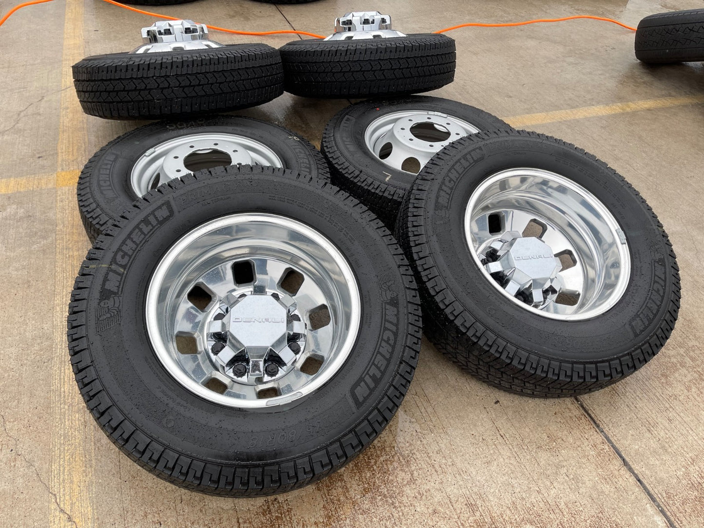 18" GMC Sierra 3500 DENALI Dually rims wheels OEM 14127 14129 SET 2025 2026 NEW
