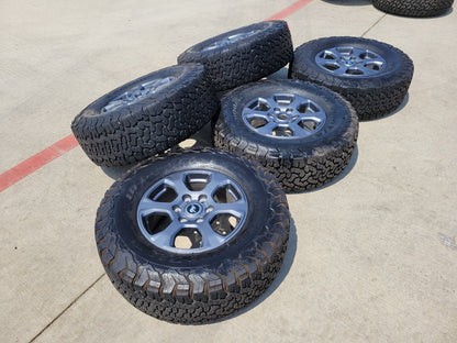 17" Ford Bronco Big Bend wheels rims tires Ranger BFG KO2 A/T