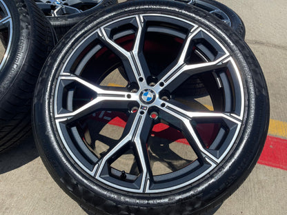 21" BMW OEM X5 X6 X7 Series OEM 86466 86468 wheels rims SET 2023 2024 2025 2026