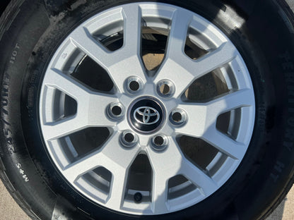 17" Toyota Tacoma 4Runner TRD OEM 94254 10637 wheels rims 2025 2026 GOODYEAR NEW