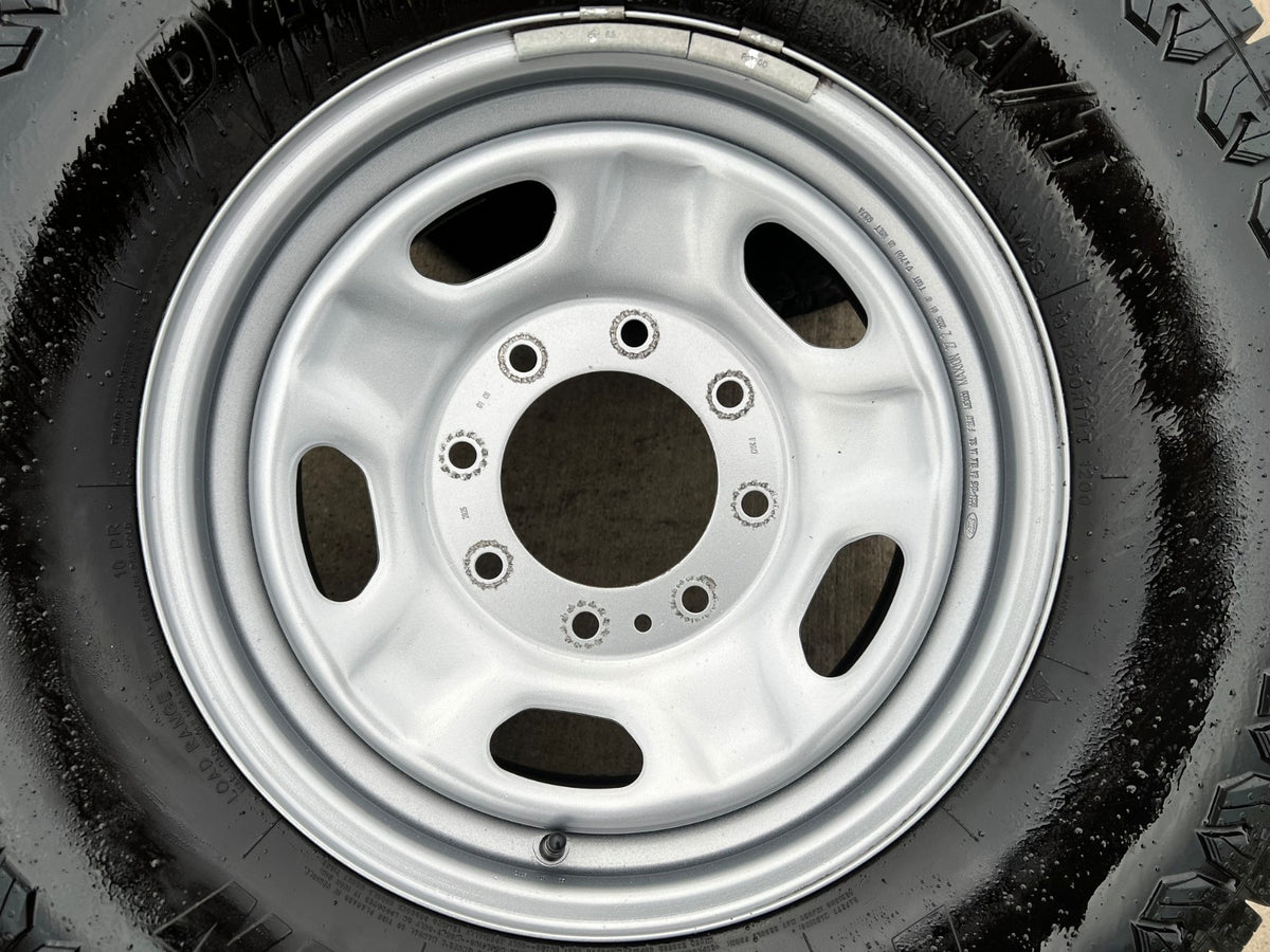 17" Ford F-250 F-350 OEM 3828 wheels rims tires A/T 33"