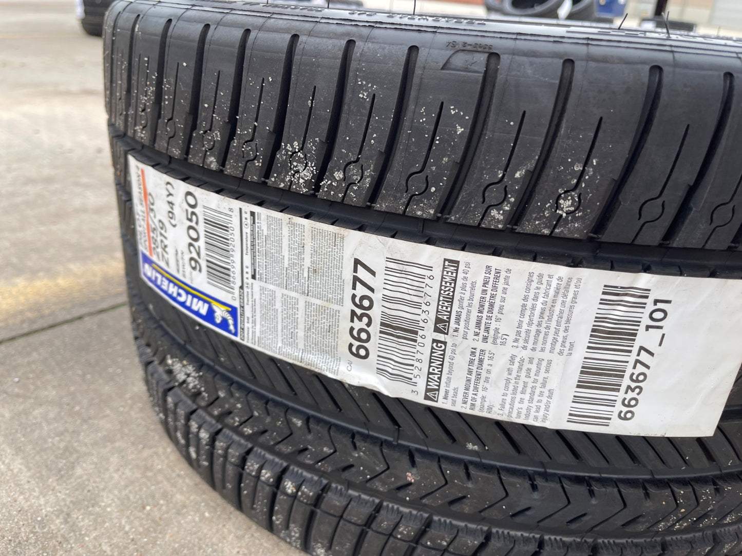 (1) 285/30/19 Michelin Pilot Sport All Season A/S 4 ZP tire 285/30R19 94Y NEW