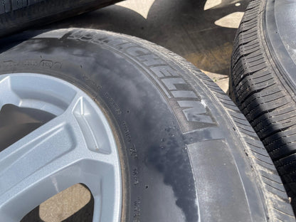 17" Jeep Wrangler Rubicon OEM wheels rims 9216 Gladiator tires MICHELIN