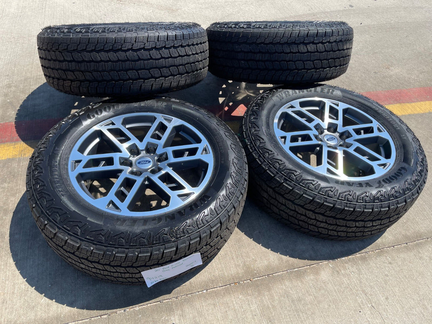 20" Ford F-150 LARIAT Limited OEM 94219 rims wheels Expedition GOODYEAR 2026 NEW