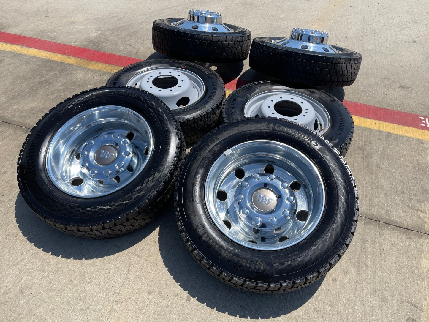 19.5" Ford F-450 Dually F-550 rims wheels RAM 4500 OEM 10x225 2025 2026 2027 NEW