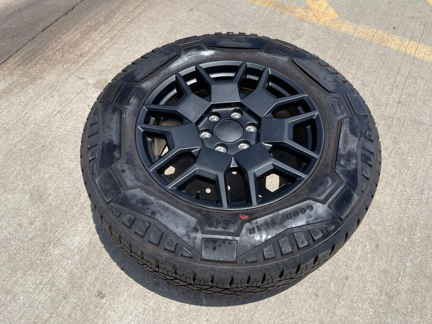 20" Tesla Cyber Truck OEM black wheel rim spare 2024 2025 Cybertruck