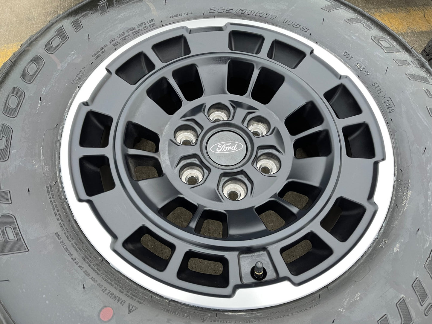 17" Ford Ranger Bronco HERITAGE OEM 22025 wheels rims BFG KO2 A/T NEW