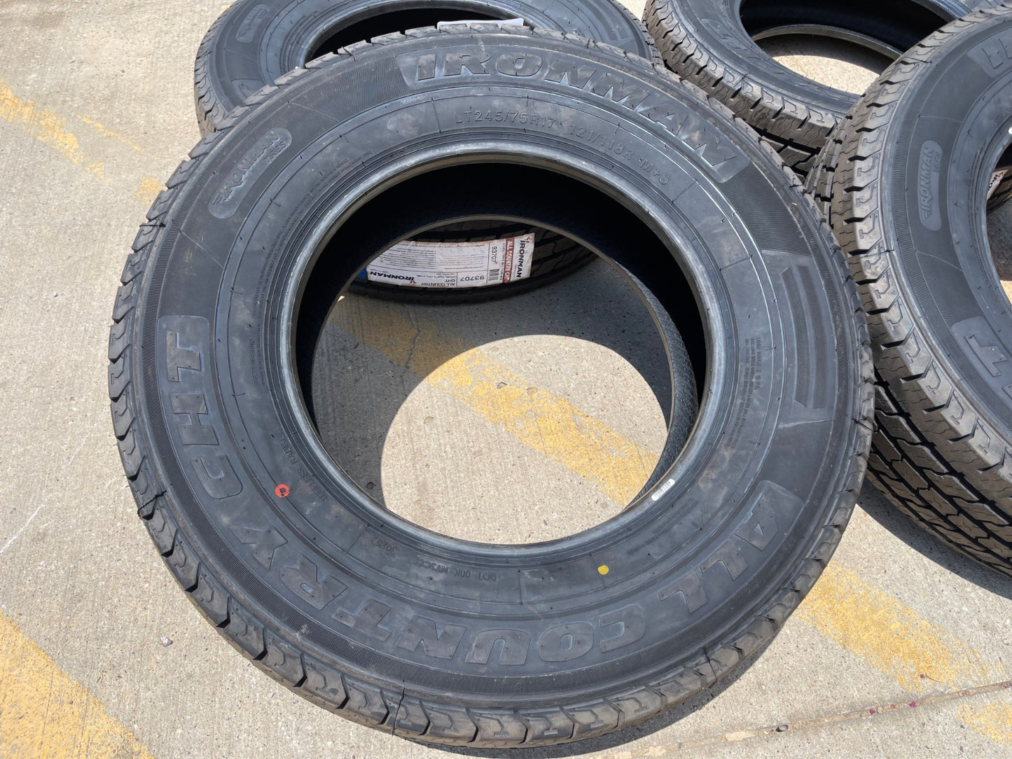 (4) 245/75/17 Ironman All Country CHT tires 245/75/17 M+S LT 10 ply LRE NEW