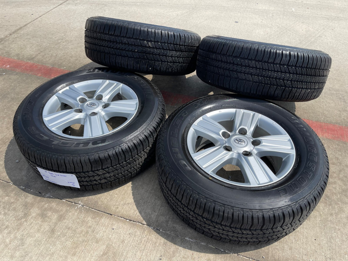 18" Toyota Land Cruiser Tundra Sequoia TRD OEM 69618 wheels rims tires 5x150