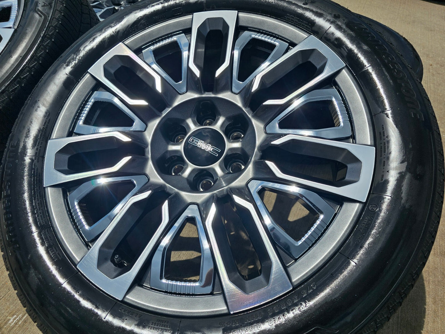 22" GMC Yukon Chevy Tahoe Escalade OEM 95486 wheels rims 2022 2023 2024 2025