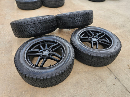 20" 20x9 NICHE Methos M194 Jeep Wrangler wheels rims 5x114.3 5x4.5