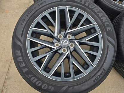 20" Lexus TX350 OEM 10574 wheels rims LS500H LS500 LC500 Grand Highlander