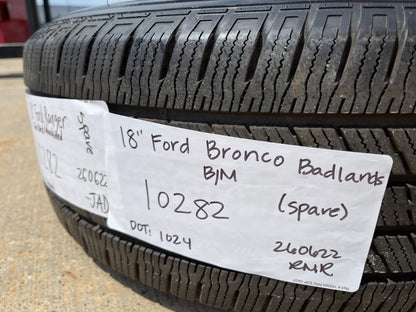 18" Ford Ranger Bronco OEM 10282 wheel rim 2020 2021 2022 2023 2024 2025 2026