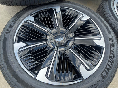 24" Cadillac Escalade IQ EV OEM 4893 wheels rims Hummer 2025 2026 2027 SET NEW