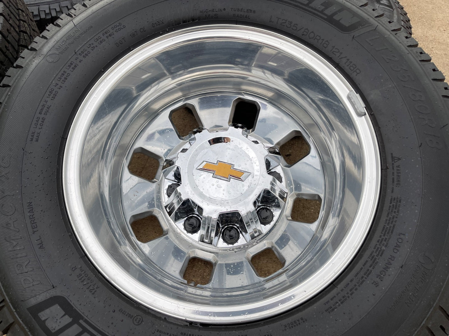 18" Chevy Silverado GMC Sierra 3500 Dually rims wheels OEM 14127 14129 SET NEW