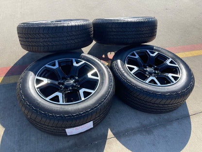 20" Jeep Grand Wagoneer Dodge Ram 1500 OEM black 9296 wheels rims 2025 2026 NEW