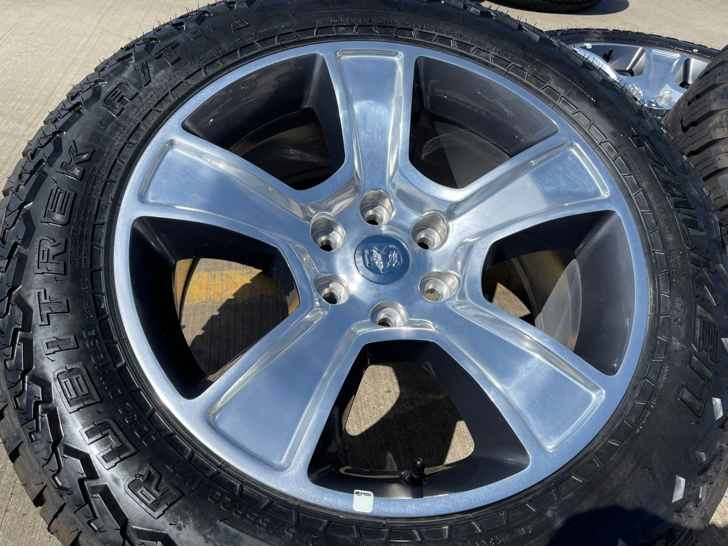 20" Dodge Ram 1500 OEM LIMITED 2676 2723 wheels rims 2025 2026 FALKEN A/T NEW