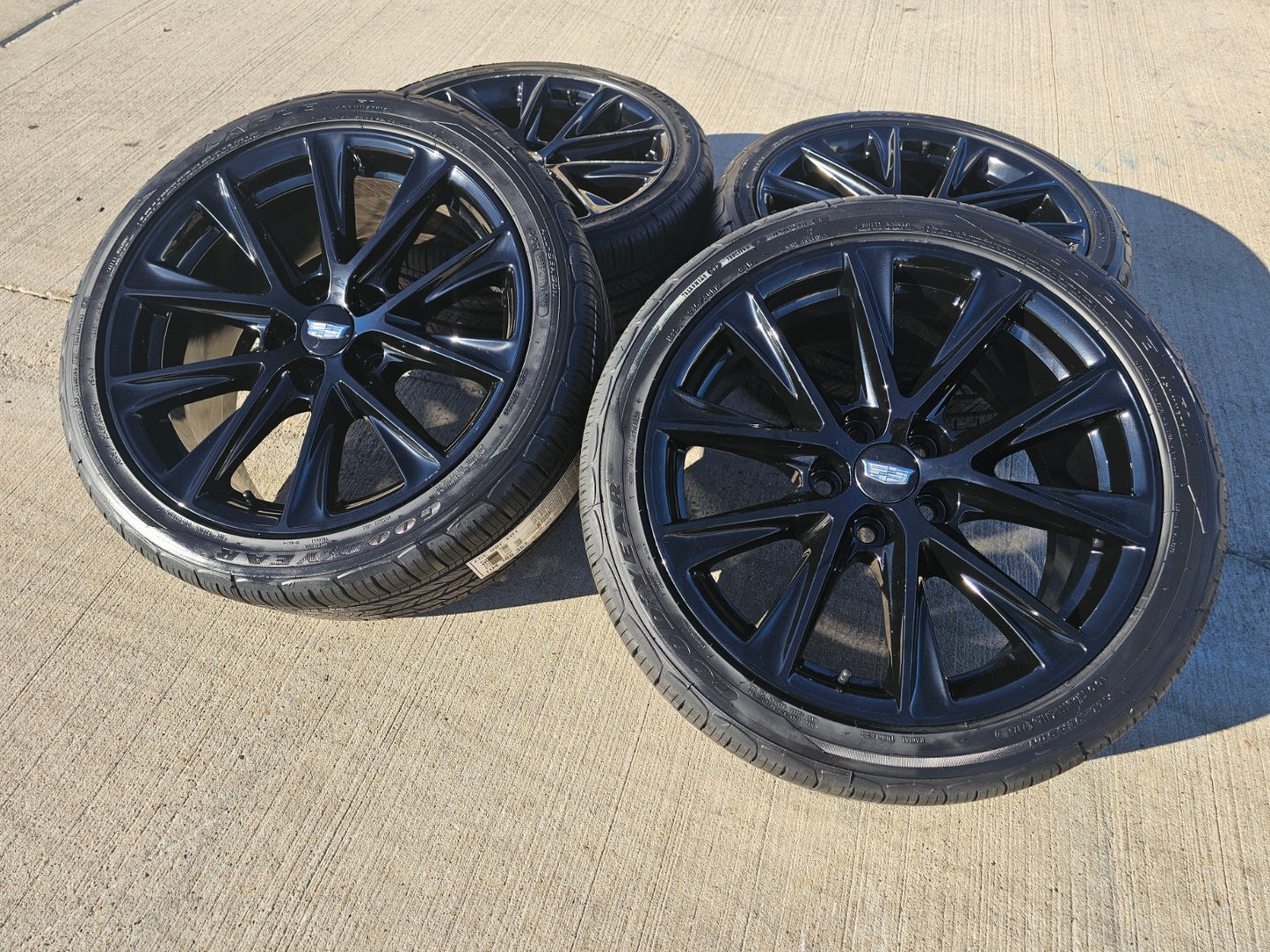 19" Cadillac CT5 CT5-V Platinum OEM 4840 wheels rims 84894843 2024 2025 2026 NEW
