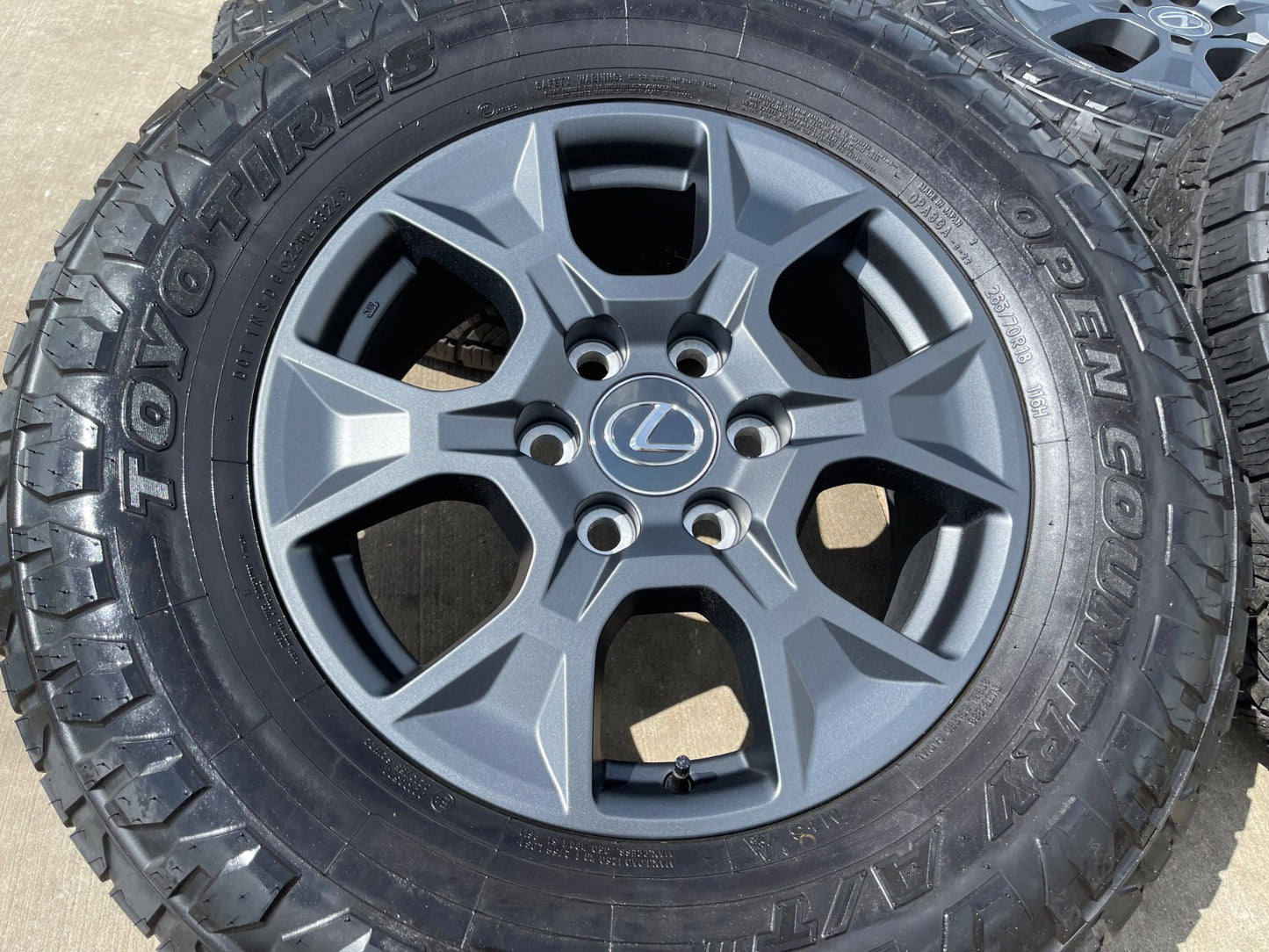 18" Toyota Tacoma TRD OEM 10544 wheels rims Land Cruiser Tundra 2025 2026 2027