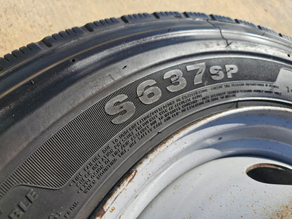 19.5" Ford F-450 Dually F-550 rim RAM 4500 OEM 10x225 spare