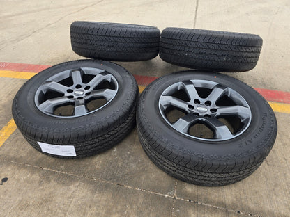 20" Ford F-150 OEM rims wheels GRAY 10347 Expedition HANKOOK A/T2 NEW