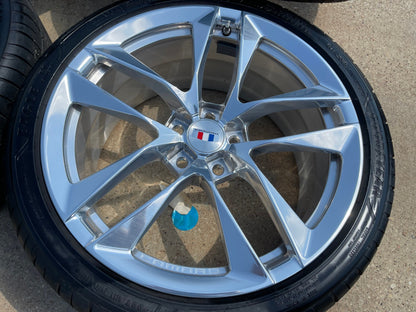 20" Chevy Camaro SS OEM wheels rims 200239 200240 tires GOODYEAR SET