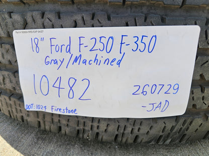18" Ford F-250 F-350 OEM TREMOR rims wheels 10482 SET tires FIRESTONE H/T