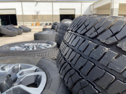 18" GMC Sierra AT4X Chevy Silverado 2500 3500 OEM 5949 wheels rims MICHELIN NEW